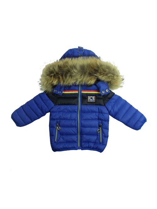 Jacket with fur hood ICEBERG | GBICE309B ABL